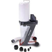 Practixx Absauganlage PX-AS-550 Absaugung Werkstattsauger | 5 Spänesäcke & 4 Adapter