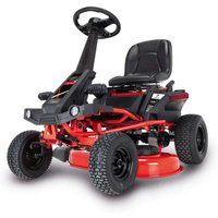 Akku-Aufsitzrasenmäher MR920-E Scheppach - 92cm Schnittbreite | 48V 75Ah | mit LED Licht & Tempomat