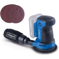 Akku-Exzenterschleifer C-OBS125-X Scheppach - Sägeblatt Ø125 mm | Schwingzahl von 6000 – 24.000 min-1