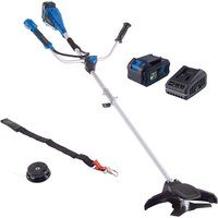 Akku Freischneider Rasentrimmer BC-BCH330 Scheppach - 20V | 330mm Schnittbreite Rasentrimmer | 255mm Schnittbreite Motorsense | Trageriemen & Spule