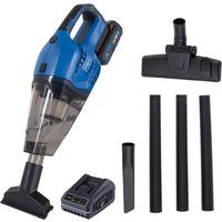 Akku Handstaubsauger C-HVC150-X Scheppach - 20V | 560ml Fassungsvermögen | Faltenfilter F9 | 10kPA Saugleistung | inkl. 2Ah Akku & 2