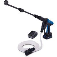 Akku Hochdruckreiniger C-HPG35X Scheppach - 20V | 35bar | 180 L/h Durchflussmenge | 6m Schlauchlänge | inkl. 2Ah Akku + 2