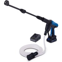 Akku Hochdruckreiniger C-HPG35X Scheppach - 20V | 35bar | 180 L/h Durchflussmenge | 6m Schlauchlänge | inkl. 2Ah Akku + 2