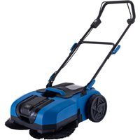 Akku-Kehrmaschine C-S610-X Scheppach - 610mm Arbeitsbreite | 2000m2 Flächenleistung | 3stufige Bürstengeschwindigkeit | 20L Schmutzbehälter