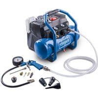 Akku Kompressor C-ACT160/6-X Scheppach - 20V | 8bar | 6L Kessel | 130l/min Ansaugleistung | inkl. 11tlg. Zubehör-Set