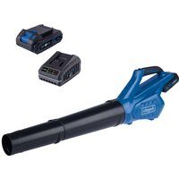 Akku-Laubbläser C-BL700-X Scheppach | Luftleistung 516 m³/h | Luftgeschwindigkeit 155km/h | 2 Stufen | inkl. Akku & Ladegerät