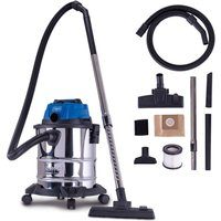 Akku Nass-/ Trockensauger C-NTS20-X Scheppach - 20V | 20L Edelstahl Behälter | 10kPA Absaugleistung | 1