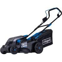 Akku-Rasenmäher BC-MP380-X Scheppach | Brushless | 38cm Schnittbreite | für 450-500 m2 | 45L Korb | ohne Akku & Ladegerät