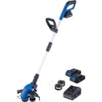 Akku-Rasentrimmer C-LT300-X Scheppach - 20V | Schnittbreite 300mm | Fadenlänge 3m | Höhenverstellung 270mm | inkl. 2x 2Ah Akku + 2