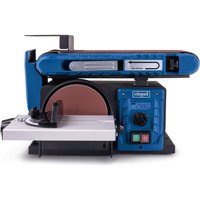 Band- & Tellerschleifer BTS800Vario Scheppach - 400W | Schleifband 915x100mm | Ø150mm Schleifteller