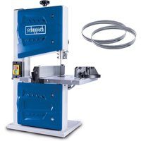 Bandsäge HBS25 SE Scheppach - 350W | Druchlasshöhe/-breite 80mm / 200mm | inkl. 2. Sägeband
