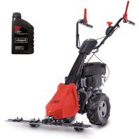 Benzin Balkenmäher BMS200-88 Scheppach - Schnittbreite/höhe 880mm / 30-60mm | 5