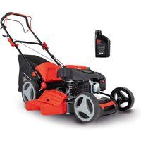 Benzin-Rasenmäher MS230-53 Scheppach | 53cm Schnittbreite | Radantrieb | inkl. Motoröl