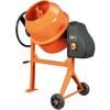 Betonmischer 120 - 230V 550W | 120 Liter Fassungsvermögen | inkl. Fahrvorrichtung