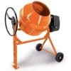 Betonmischer 180 - 230V 800W | 180 Liter Fassungsvermögen | inkl. Fahrvorrichtung
