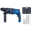 Bohrhammer DH2260 Scheppach - 230V 1050W | 3 Joule Schlagkraft | SDS-Plus | 26mm Bohrleistung Beton | 4in1 Funktion | 5500bpm | Variable Drehzahl
