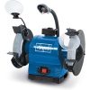 Doppelschleifer BG200 Scheppach - 550W | 200mm Schleifstein | Arbeitslampe