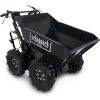 Dumper RD300-BE Scheppach Black - 5.6 PS | 300kg | 3 Vorwärtsgänge und 1 Rückwärtsgang | Allradantrieb