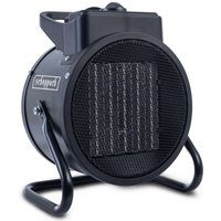 EH3000 Elektro Heizlüfter Scheppach - 230V 3000W | Luft 320 m³/h | 5–85 °C stufenlos | Bis 60 m³ | 3 Stufen | Überhitzungsschutz & Tragegriff