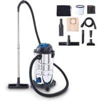 Elektro Nass-/Trockensauger VC30 Premium Scheppach - 1200W | 3m Schlauchlänge | 6m Anschlusskabel | 30L Fassungsvermögen | 20kPa
