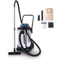 Elektro Nass-/Trockensauger VC50 Scheppach - 1400W | 3m Schlauchlänge | 5m Anschlusskabel | 50L Fassungsvermögen | 20kPa
