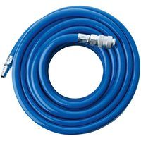 Gewebe Druckluftschlauch für Kompressor 15 m Scheppach