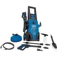 Hochdruckreiniger HCE1600 SE Scheppach - 1600W | 135bar Druck | 5m Hochdruckschlauch | Quick-Connect-System