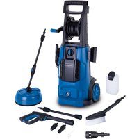 Hochdruckreiniger HCE2600x Scheppach - 180 bar | Schlauchtrommel 5m | 2400W | 480 L/h | Terrassenreiniger | 8-tlg. Zubehör