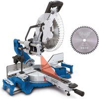 Kapp-Zugsäge HM305SL Scheppach- Schnitthöhe 180 x 340mm | Laser | Softstart | Posaunenauszug