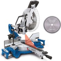 Kapp-Zugsäge HM305SL Scheppach- Schnitthöhe 180 x 340mm | Laser | Softstart | Posaunenauszug