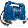 Kompressor Airforce 5 Scheppach - 8 bar | 230V & 12V Anschluss | LCD Display | ölfrei | tragbar & mobil | ideal für Auto / KFZ | inkl. Zubehörset