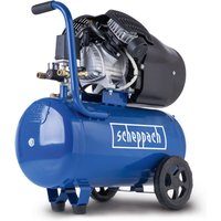 Kompressor HC52DC Scheppach - 2200W | 8 Bar | 50L Kessel | Ansaugleistung 412 l/min | Doppelzylinder | Druckminderer