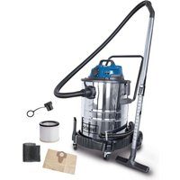 Nass- und Trockensauger ASP50-ES Scheppach - 50L | HEPA-Filter | mit Steckdose & Einschaltautomatik