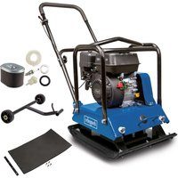 Scheppach Benzin Rüttelplatte HP2000S - 25 kN | 6.5PS | 104 kg | 35cm Verdichtungstiefe| Wartungskit