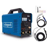 Schweißgerät WIG1000-Multi Scheppach - Inverter WIG/MMA | 160A | Pulsfunktion | 2-& 4-Takt Schweißen