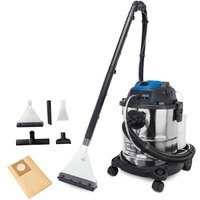 Sprüh- und Waschsauger SprayVac20 Scheppach - 1600W 230V | 20L Behälter | 5in1 Wasch- Nass- & Trockensauger | inkl. Zubehör