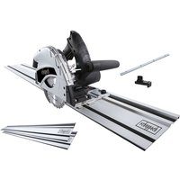 Tauchsäge TAS55-BE Scheppach mit 2x700mm Führungsschiene | 1200W Leistung | Sägeblatt Ø160mm | 24Z