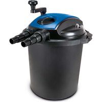 Teichdruckfilter Set PFS20000 Scheppach - 20.000L/h Fördermenge | 18W UV-C Lampe | 26 L Tank
