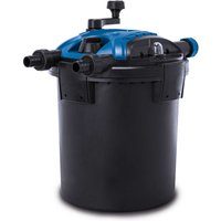 Teichdruckfilter Set PFS8000 Scheppach - 2500 L/h Fördermenge | 11 W UV-C Lampe | Teichfilter