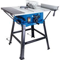 Tischkreissäge HS110 Scheppach - 2000W | 83mm Schnitthöhe | 254mm Sägeblatt | Höhen- und Schrägverstellung | inkl. Querschneidlehre und Längsanschlag