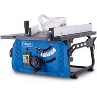 Tischkreissäge HS210 Scheppach - 70 mm Schnitthöhe | 1500W 230V | Tischgröße 500 x 445 mm | Ø210 mm Sägeblatt | inkl. Querschneidlehre & Längsanschlag