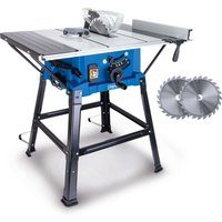 Tischkreissäge HS250L SE Scheppach - 2000W / 230V | 87mm Schnitthöhe | Laser | inkl. 2. Sägeblatt