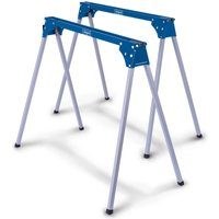 Untergestell YH-SH056 Scheppach - 460kg | 230kg Belastbarkeit je Bock | 835x60mm Auflagefläche | Gerüstbock Arbeitsbock Auflagen klappbar