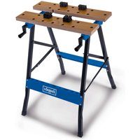 Werk- und Spanntisch WB150 Scheppach - Traglast 150kg | 793mm Arbeitshöhe | 0-245 mm Spannbreite | Arbeitstisch Werkbank mit 4 Spannbacken