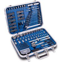 Werkzeugkoffer TB235 Scheppach - 233-teiliges Werkzeug-Set in stabilem ABS-Kunststoffkoffer