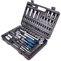 Werkzeugkoffer TB94 Scheppach - 94teilig | stabiler und kompakter Koffer