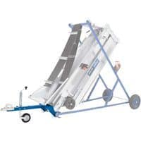 Zugdeichsel mit Stützrad und Kugelkopf-Kupplung