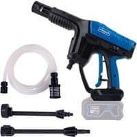Akku Druckreiniger C-HPG35X Scheppach - 20V | 35bar | 180 L/h Durchflussmenge | 6m Schlauchlänge | verstellebare Düse | ohne Akku & Ladegerät