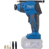 Akku Hand Kompressor C-AC20-X Scheppach 20V - 7 bar Arbeitsdruck | LCD Display | LED Leuchte | inkl. 6-tlg Zubehörset