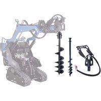 Antriebseinheit Scheppach für Erdbohrer + Erdbohrer ø 100mm + Erdbohrer ø 200mm